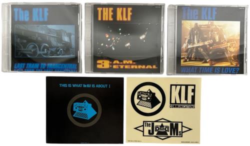 KLF This Is What The KLF Is About I + stickers Japanese CD